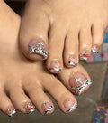 Charm/Bling toenails